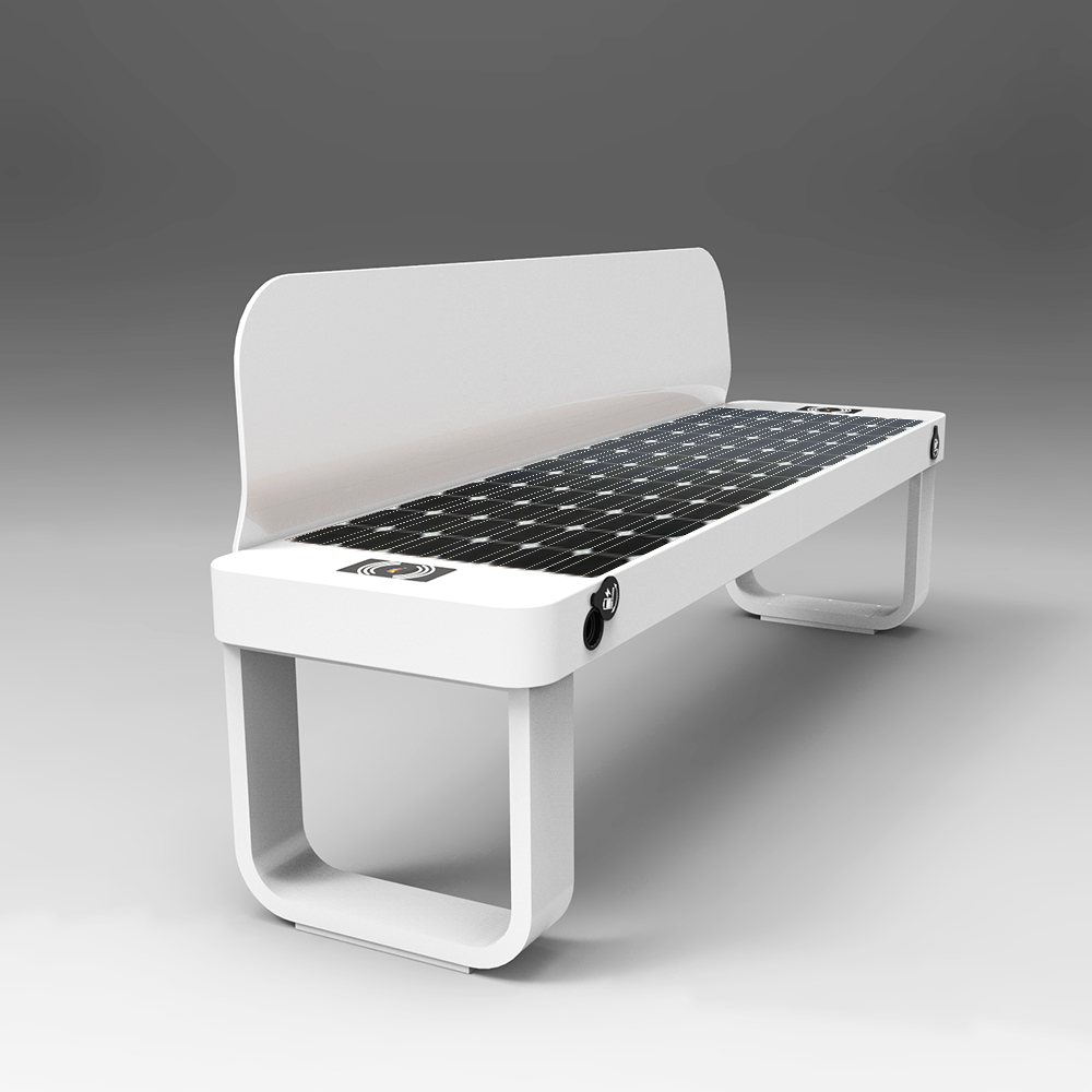 太阳能座椅智慧公园座椅